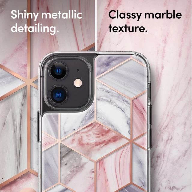 Чехол Spigen для iPhone 12 mini Cyrill Cecile Pink Marble (ACS01782)