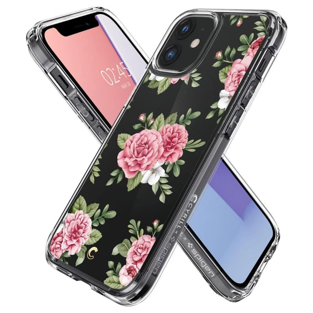 Чохол Spigen для iPhone 12 mini Cyrill Cecile Pink Floral (ACS01831)
