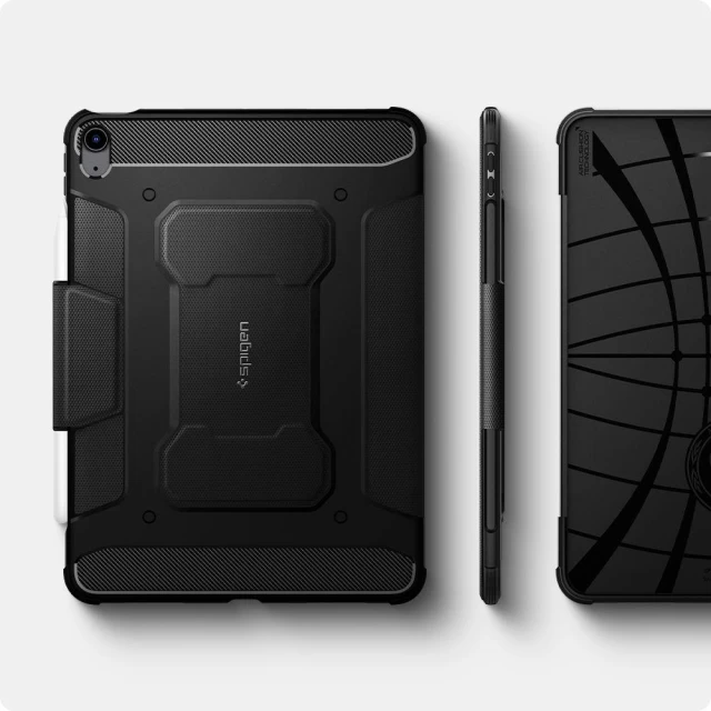 Чохол Spigen Rugged Armor Pro для iPad Air 5 2022 | iPad Air 4 2020 Black (ACS02054)