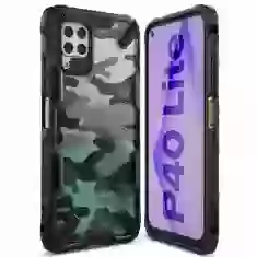 Чохол Ringke Fusion X для Huawei P40 Lite Camo Black (8809716071357)