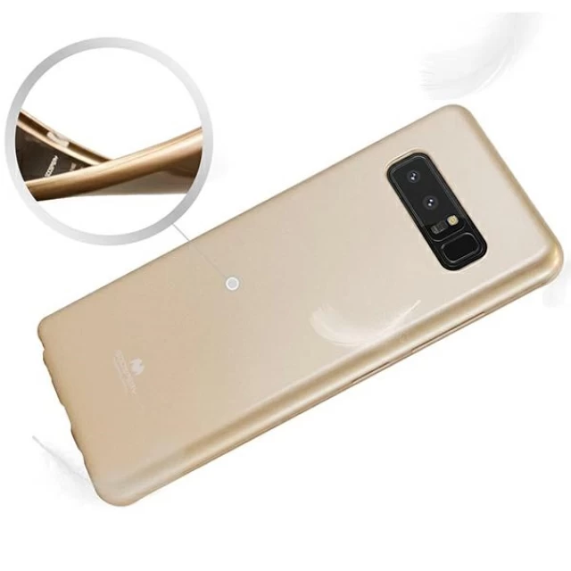 Чохол Mercury Jelly Case для Samsung Galaxy A21 (A215) Gold (8809724831417)