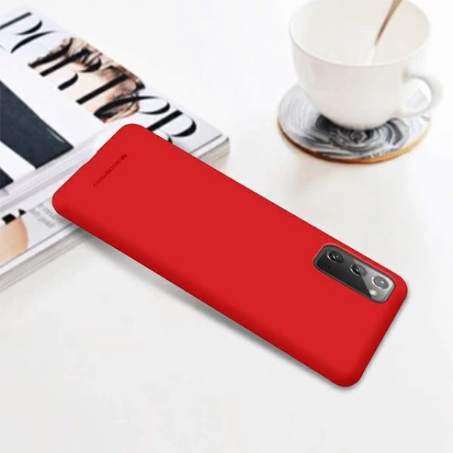 Чехол Mercury Soft для Samsung Galaxy A41 (A415) Red (8809724832537)