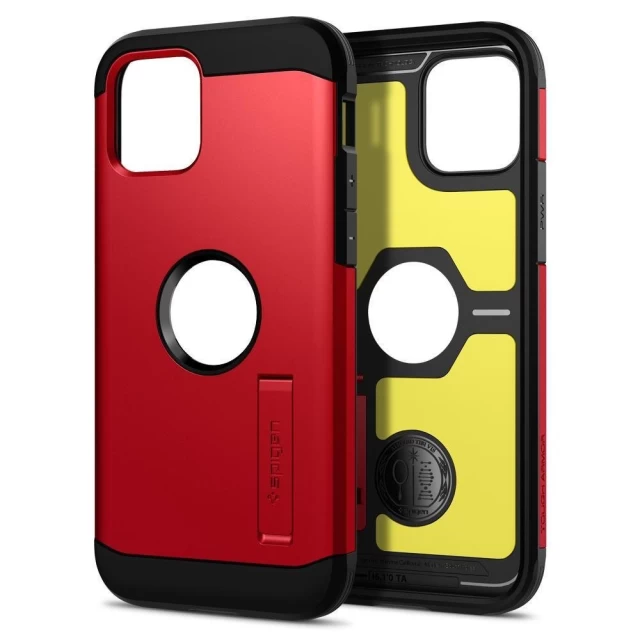 Чехол Spigen для iPhone 12 mini Tough Armor Red (ACS02258)
