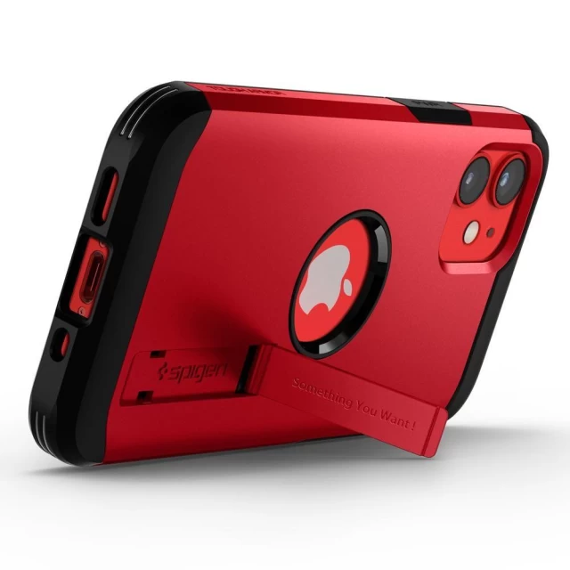 Чохол Spigen для iPhone 12 mini Tough Armor Red (ACS02258)