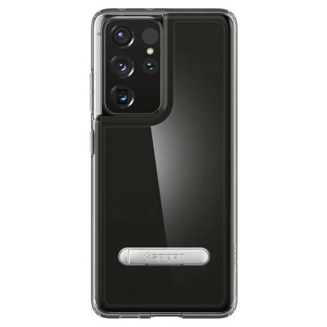 Чохол Spigen Ultra Hybrid S для Samsung Galaxy S21 Ultra (G998) Crystal Clear (ACS02353)