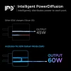 Сетевое зарядное устройство Spigen PowerArc PE2007EU QC/PD 60W 2xUSB-C White (ACH02693)