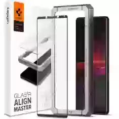Захисне скло Spigen для Sony Xperia 1 III AlignMaster Full Coverage Black (AGL02893)
