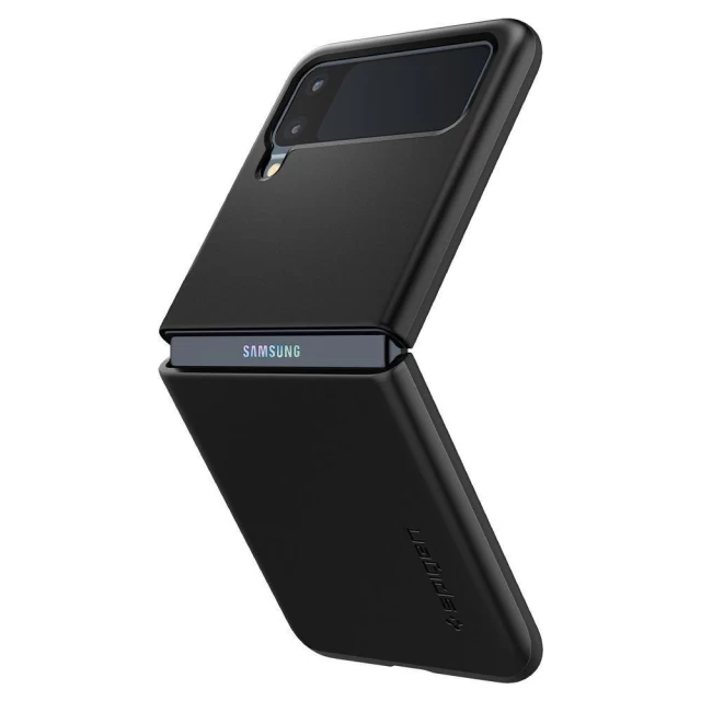 Чохол Spigen для Samsung Galaxy Flip3 (F711) Thin Fit Black (ACS03079)