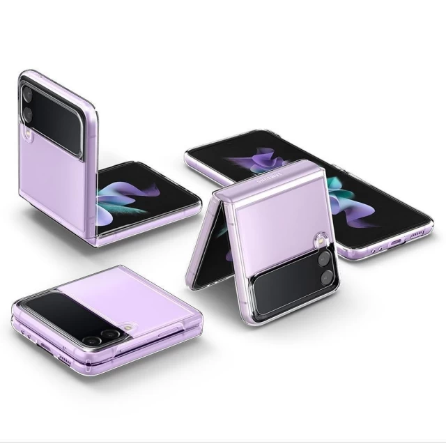Чохол Spigen для Samsung Galaxy Flip3 (F711) Air Skin Crystal Clear (ACS03085)