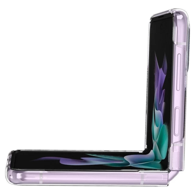 Чохол Spigen для Samsung Galaxy Flip3 (F711) Air Skin Crystal Clear (ACS03085)