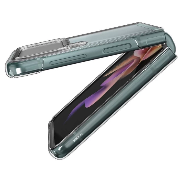 Чехол Spigen для Samsung Galaxy Flip3 (F711) Air Skin Crystal Clear (ACS03085)