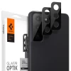 Защитное стекло Spigen для камеры Samsung Galaxy S21 FE Optik TR. Protector Camera (2 pack) Black (AGL03090)