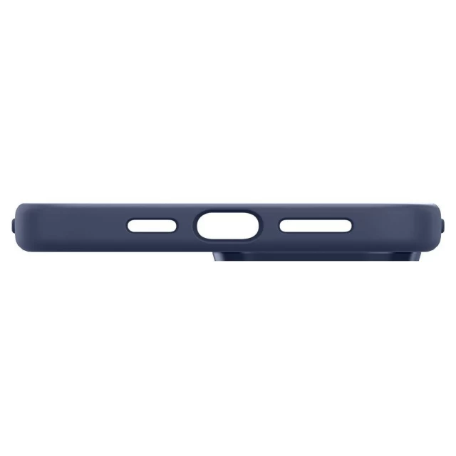 Чехол Spigen для iPhone 13 Pro Max Silicone Fit Navy Blue (CS03230)