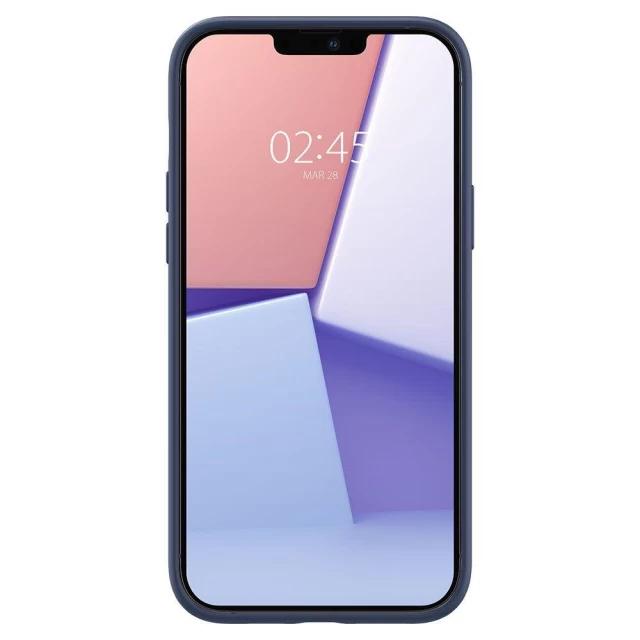 Чохол Spigen для iPhone 13 Pro Max Silicone Fit Navy Blue (CS03230)