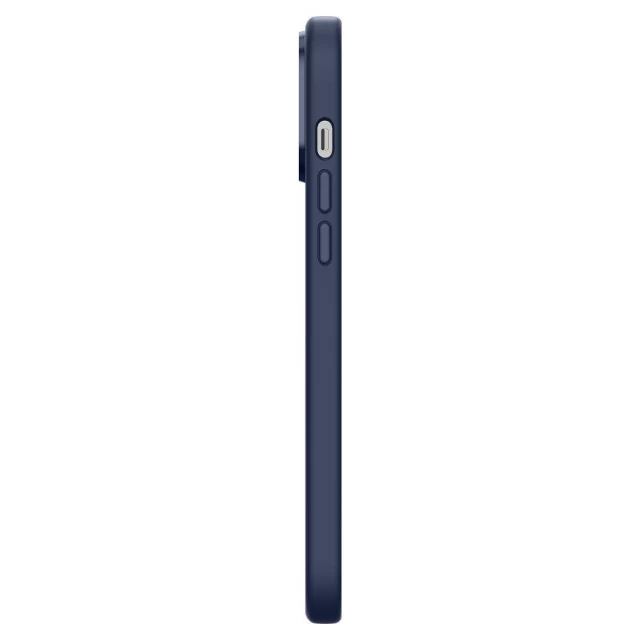 Чохол Spigen для iPhone 13 Pro Max Silicone Fit Navy Blue (CS03230)