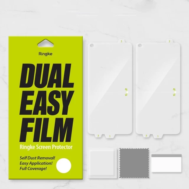 Защитная пленка Ringke Dual Easy Film Easy Stick Film для Xiaomi Redmi 10X 4G/Redmi Note 9 (2 Pack) (DWXI0002)