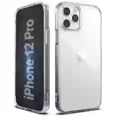 Чехол Ringke Fusion для iPhone 12 | 12 Pro Transparent (8809758100909)