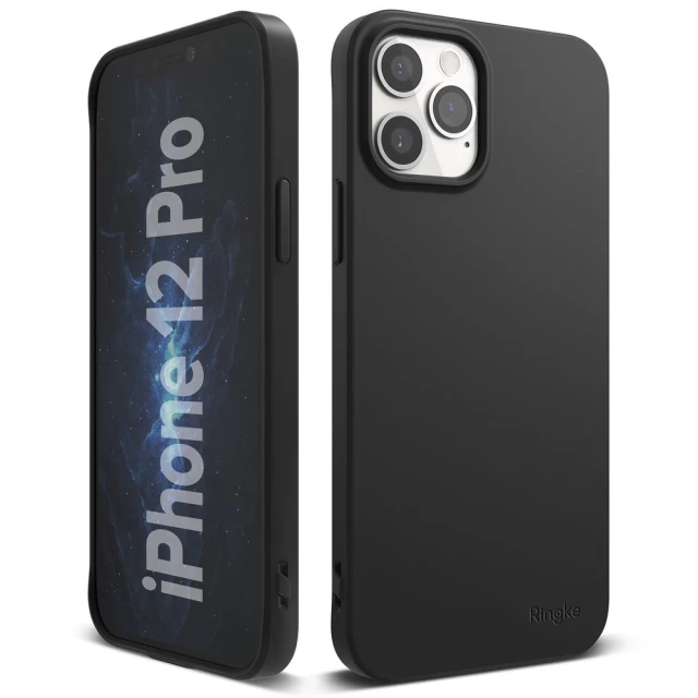 Чохол Ringke Air S для iPhone 12 | 12 Pro Black (ADAP0028)