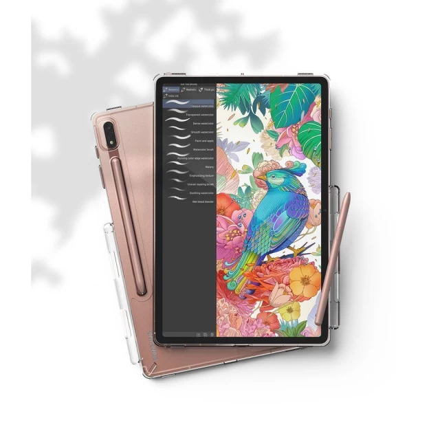 Чехол Ringke Fusion для Samsung Galaxy Tab S7 Plus Transparent (F476R52)