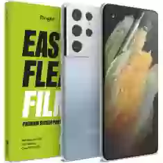 Захисна плівка Ringke Easy Flex для Samsung Galaxy S21 Ultra Clear (2 Pack) (E10F038)
