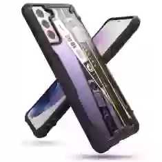 Чохол Ringke Fusion X Design Ticket Band для Samsung Galaxy S21 Plus 5G Black (XDSG0052)