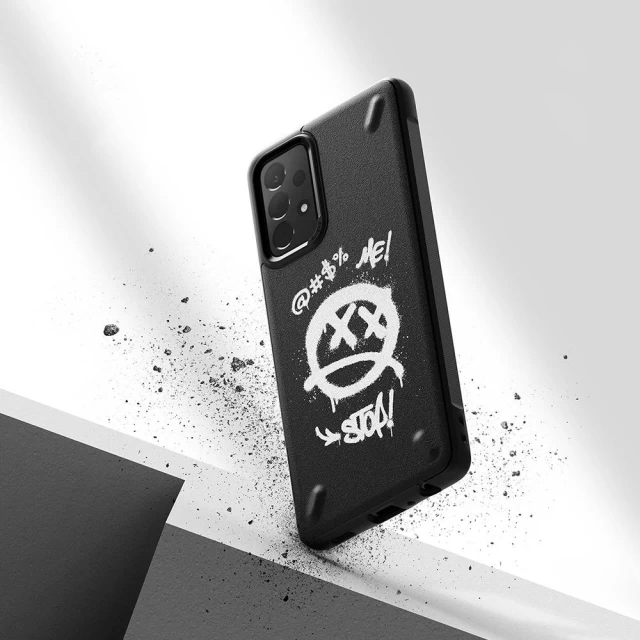 Чохол Ringke Onyx Design Paint для Samsung Galaxy A72 4G Black (OXSG0047)