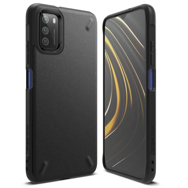 Чохол Ringke Onyx для Xiaomi Poco M3 Black (8809785455980)