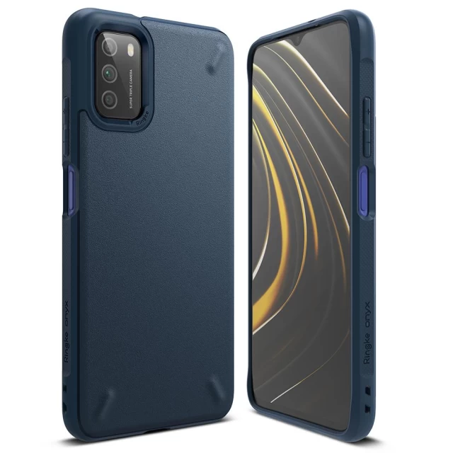 Чохол Ringke Onyx для Xiaomi Poco M3 Dark Blue (OXXI0002)