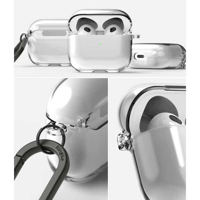 Чохол Ringke Hinge Case для AirPods 3 Transparent (EC59094RS)