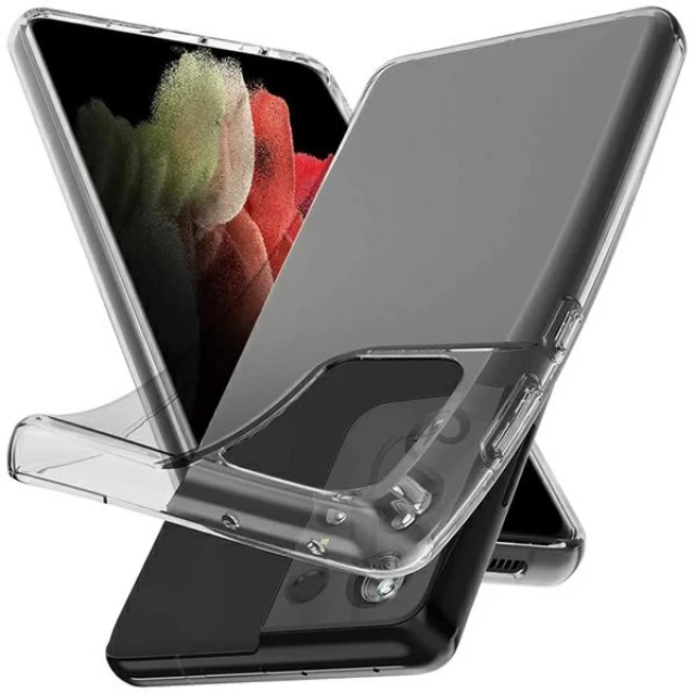 Чохол Mercury Jelly Case для Samsung Galaxy S21 Ultra (G998) Transparent (8809786102388)