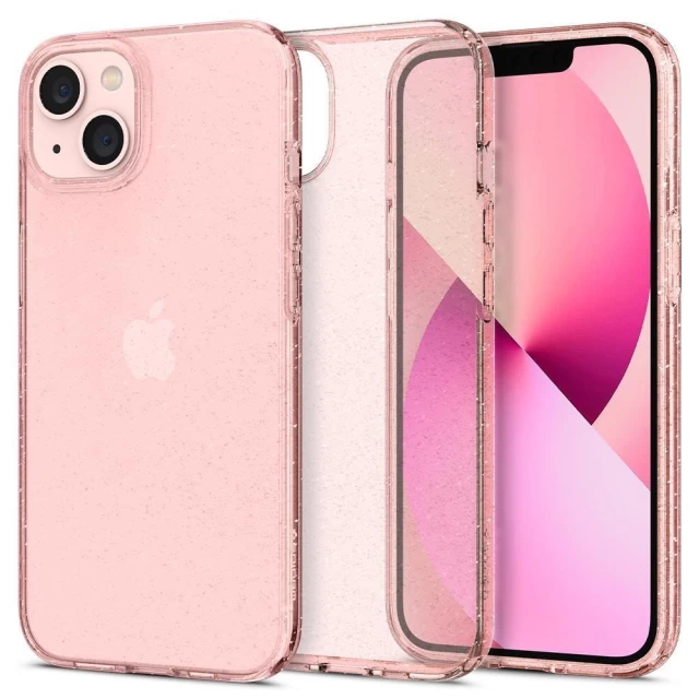 Чохол Spigen для iPhone 13 mini Liquid Crystal Glitter Rose (ACS03313)