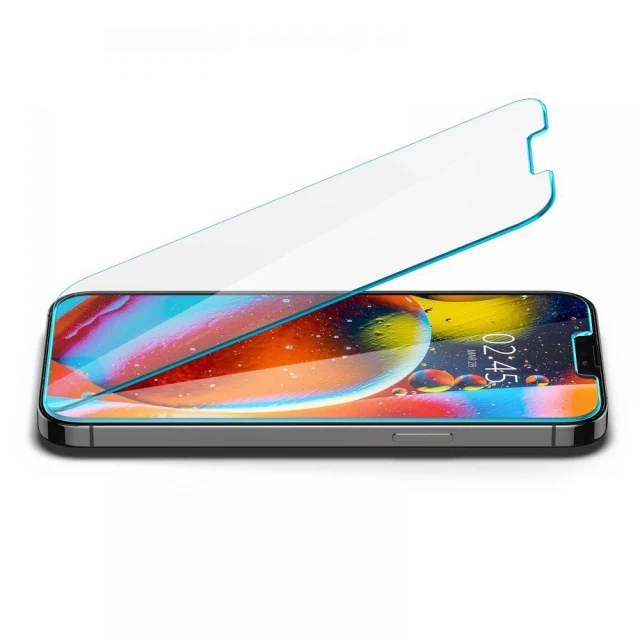 Захисне скло Spigen для iPhone 13 Pro Max Glass TR Slim Transparent (AGL03382)