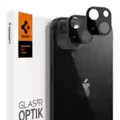 Захисне скло Spigen для камери iPhone 13 | 13 mini Optik TR. Protector Camera (2 pack) Black Cover (AGL03395)