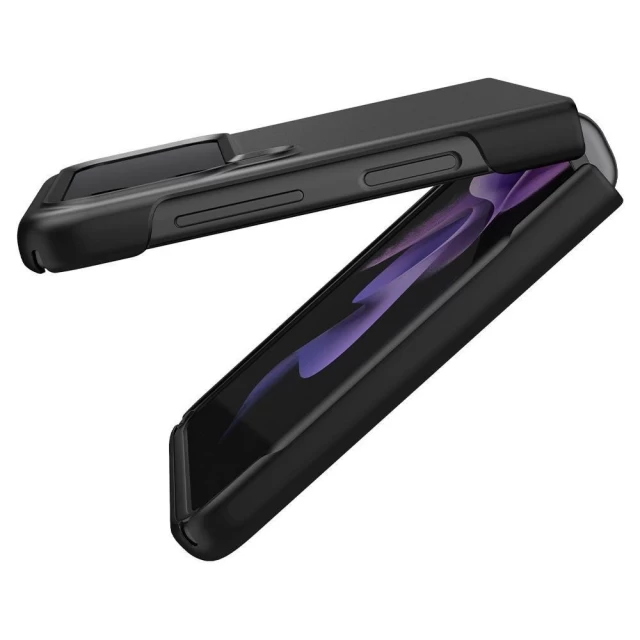 Чехол Spigen для Samsung Galaxy Flip3 (F711) Air Skin Black (ACS03408)