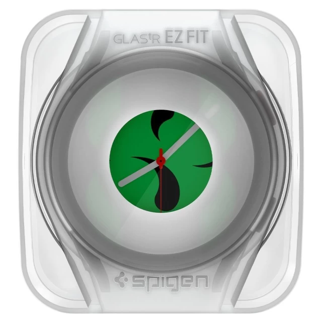 Защитное стекло Spigen для Galaxy Watch 4 40 mm GLAS.tR EZ Fit (2 pack) Transparent (AGL03428)