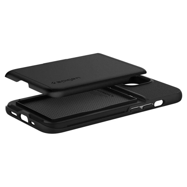 Чехол Spigen для iPhone 13 Slim Armor CS Black (ACS03536)