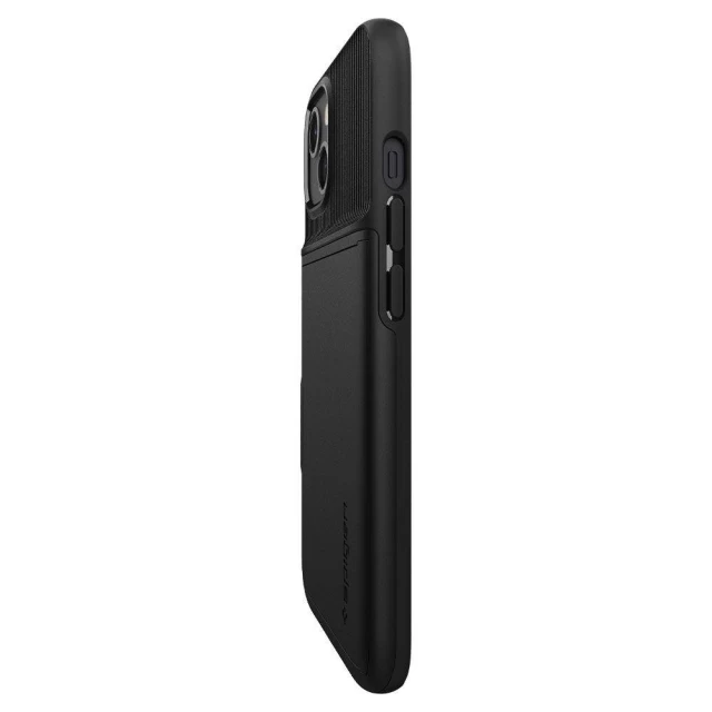 Чехол Spigen для iPhone 13 Slim Armor CS Black (ACS03536)