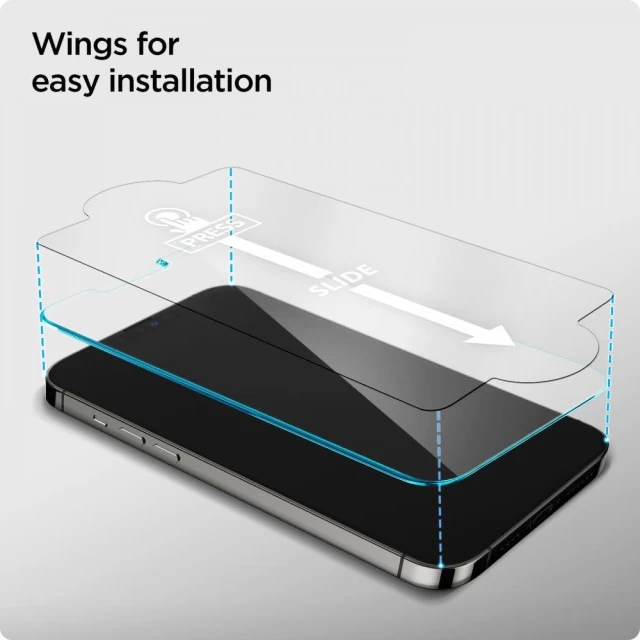 Чохол і захисне скло Spigen для iPhone 13 Pro Max Crystal Pack Crystal Clear (ACS03636)