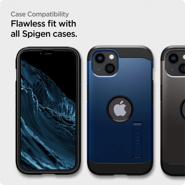 Захисне скло Spigen для iPhone 13 mini AlignMaster Full Coverage Black (AGL03727)