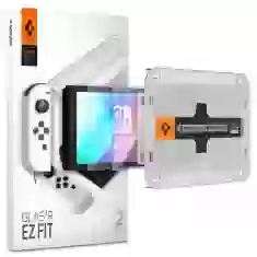 Захисне скло Spigen для Nintendo Switch GLAS.tR EZ Fit (2 pack) Transparent (AGL03829)