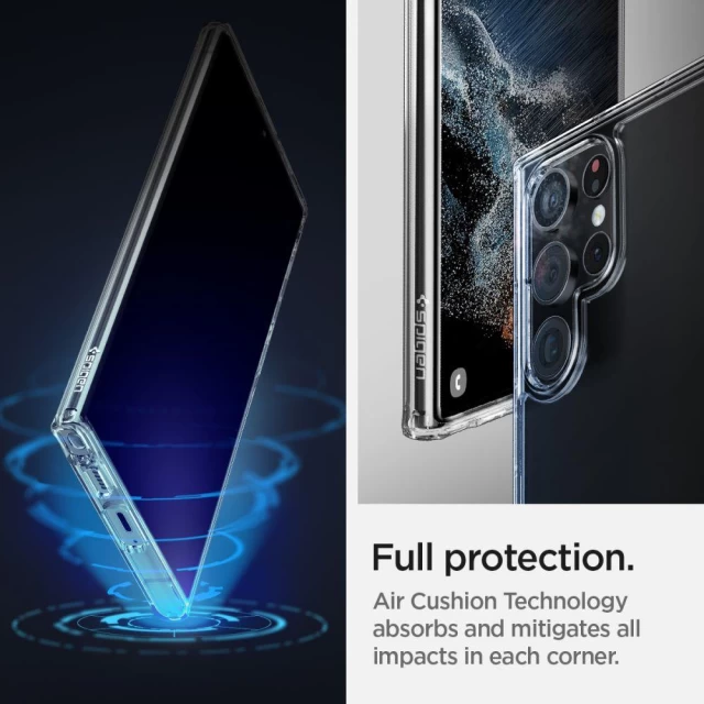 Чехол Spigen для Samsung Galaxy S22 Ultra Ultra Hybrid Crystal Clear (ACS03918)