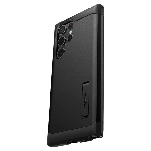 Чехол Spigen для Samsung Galaxy S22 Ultra Tough Armor Black (ACS03923)