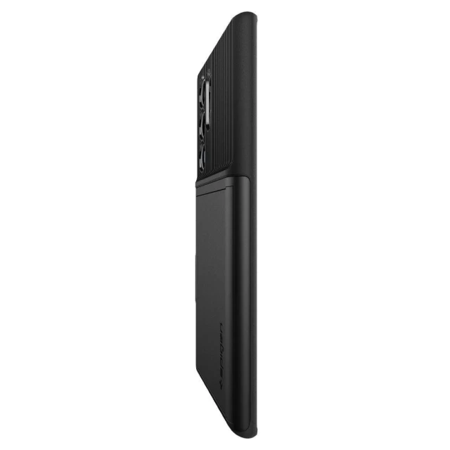 Чехол Spigen для Samsung Galaxy S22 Ultra Slim Armor CS Black (ACS03927)