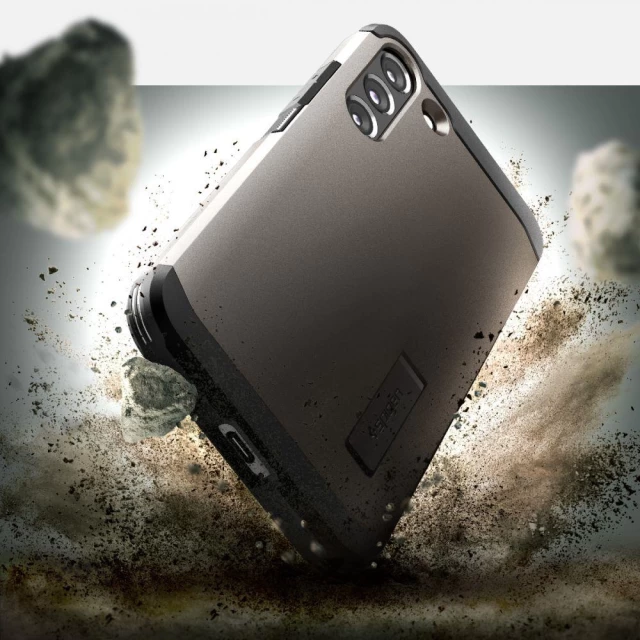 Чохол Spigen для Samsung Galaxy S22 Plus Tough Armor Gunmental (ACS03959)