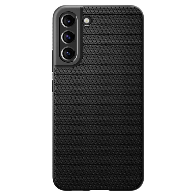 Чохол Spigen для Samsung Galaxy S22 Liquid Air Matte Black (ACS03987)