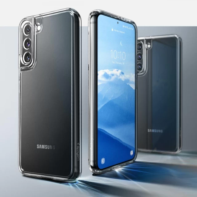 Чохол Spigen для Samsung Galaxy S22 Ultra Hybrid Crystal Clear (ACS03988)