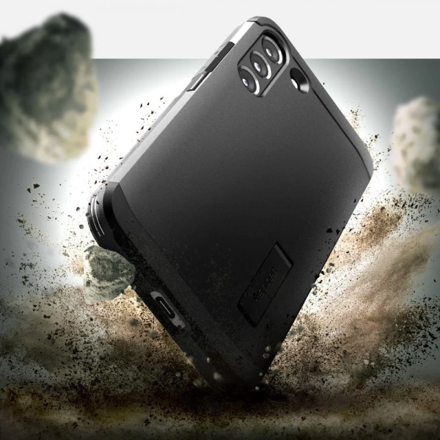 Чехол Spigen для Samsung Galaxy S22 Tough Armor Black (ACS03991)