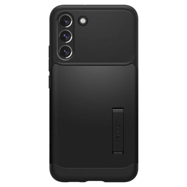 Чехол Spigen для Samsung Galaxy S22 Slim Armor Black (ACS04013)
