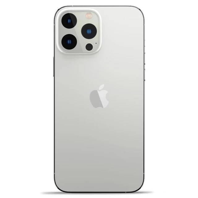 Защитное стекло Spigen для камеры iPhone 13 Pro | 13 Pro Max Optik TR. Protector Camera (2 pack) Silver (AGL04033)
