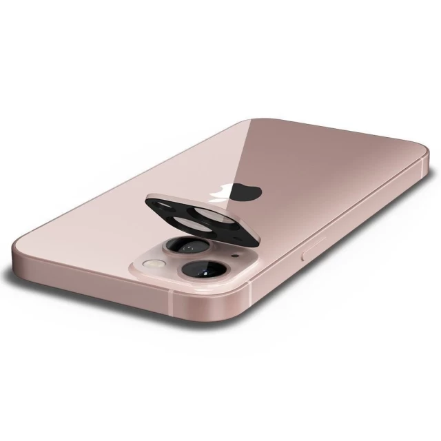 Захисне скло Spigen для камери iPhone 13 | 13 mini Optik TR. Protector Camera (2 pack) Rose (AGL04036)